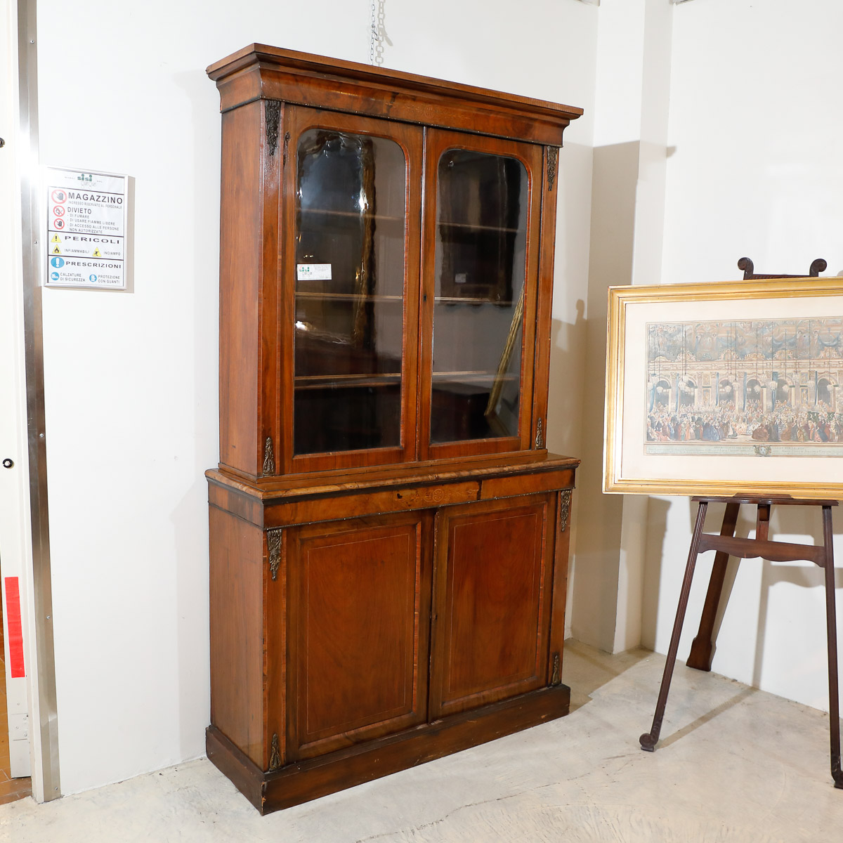 Credenza/Vetrina inglese metà 800 - Credenze, Vetrine Credenza/Vetrina inglese metà 800 - Credenze, Vetrine