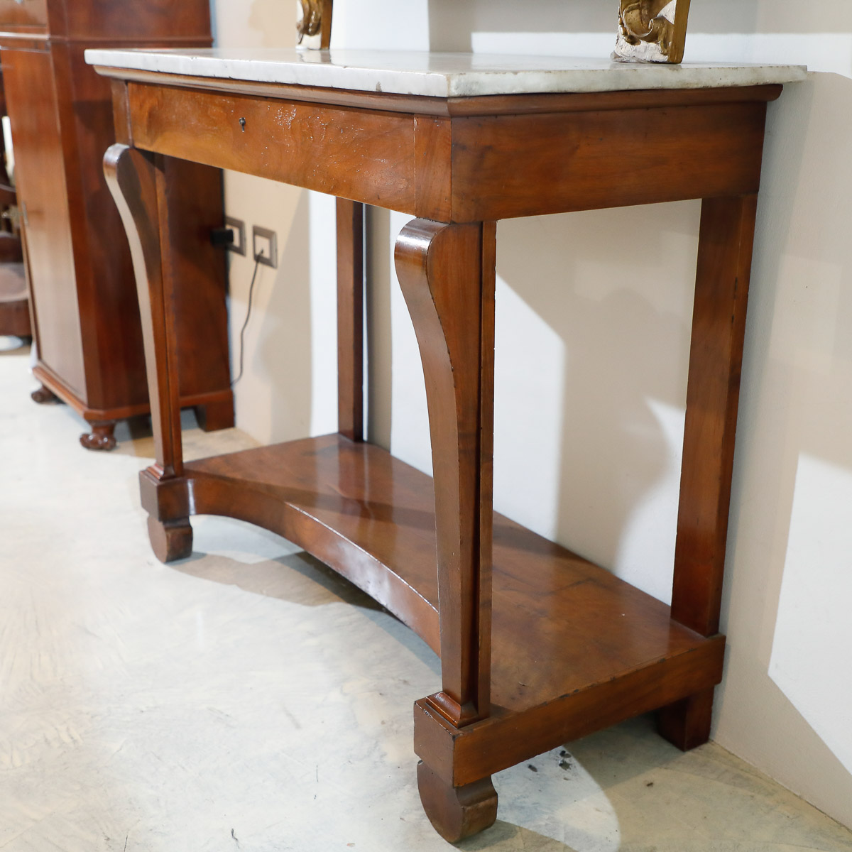 Consolle in mogano Napoleone III - Consolle Consolle in mogano Napoleone III - Consolle