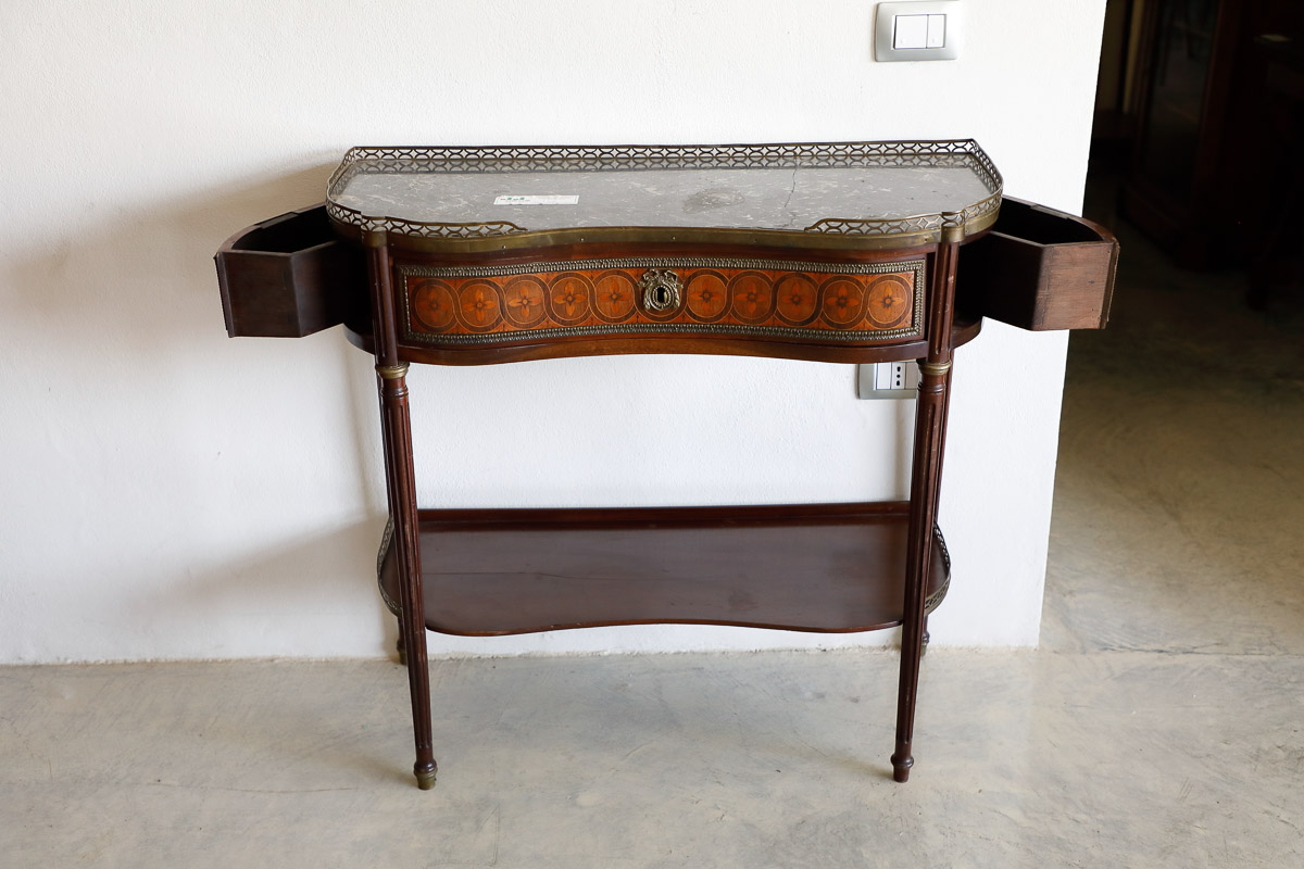 Consolle in mogano Napoleone III - Consolle Consolle in mogano Napoleone III - Consolle