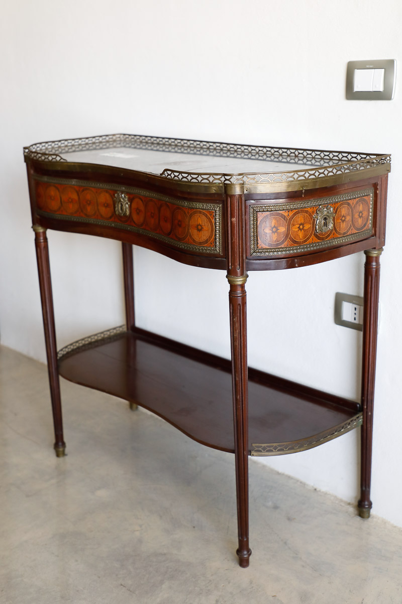 Consolle in mogano Napoleone III - Consolle Consolle in mogano Napoleone III - Consolle