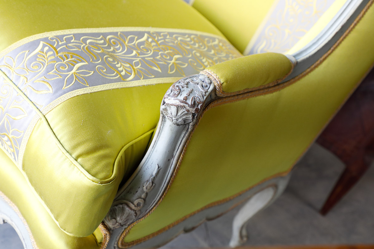 Bergère armchair, Napoleon III - Chairs and Armchairs Bergère armchair, Napoleon III - Chairs and Armchairs
