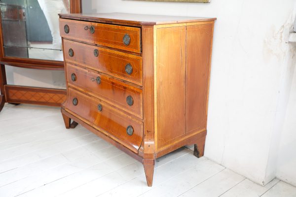 Comoncini in mogano, fine '700 - Comò