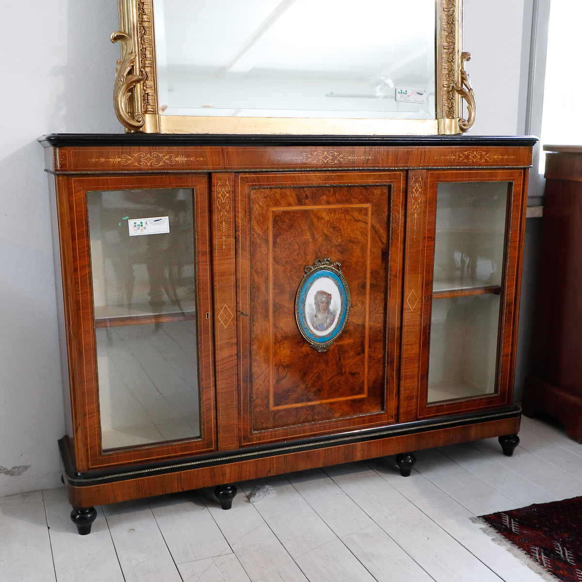 Credenza in mogano primi 800, Olanda - Credenze