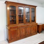 Glass unit in walnut and root wood, second half 19th century - Glass units Glass unit in walnut and root wood, second half 19th century - Glass units