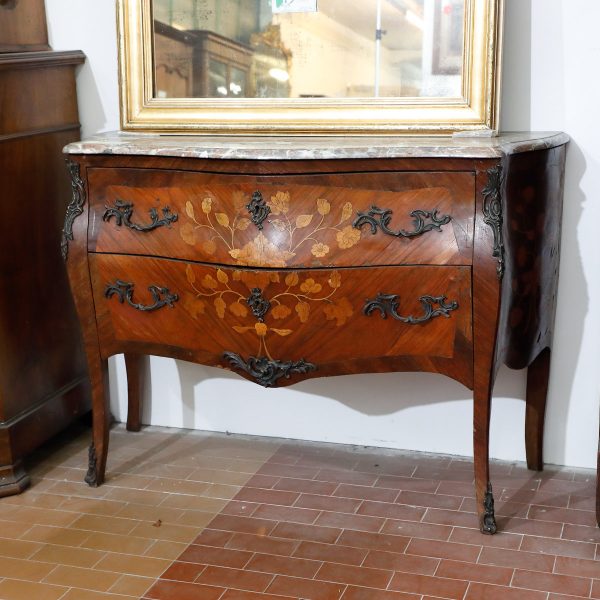 Small commode in Bois de rose, Louis XV - Commodes