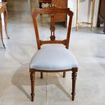 Set of 4 chairs in gilded wood - Chairs and Armchairs