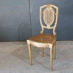 Set of 4 chairs in walnut, late 18th century - Chairs and Armchairs Set of 4 chairs in walnut, late 18th century - Chairs and Armchairs