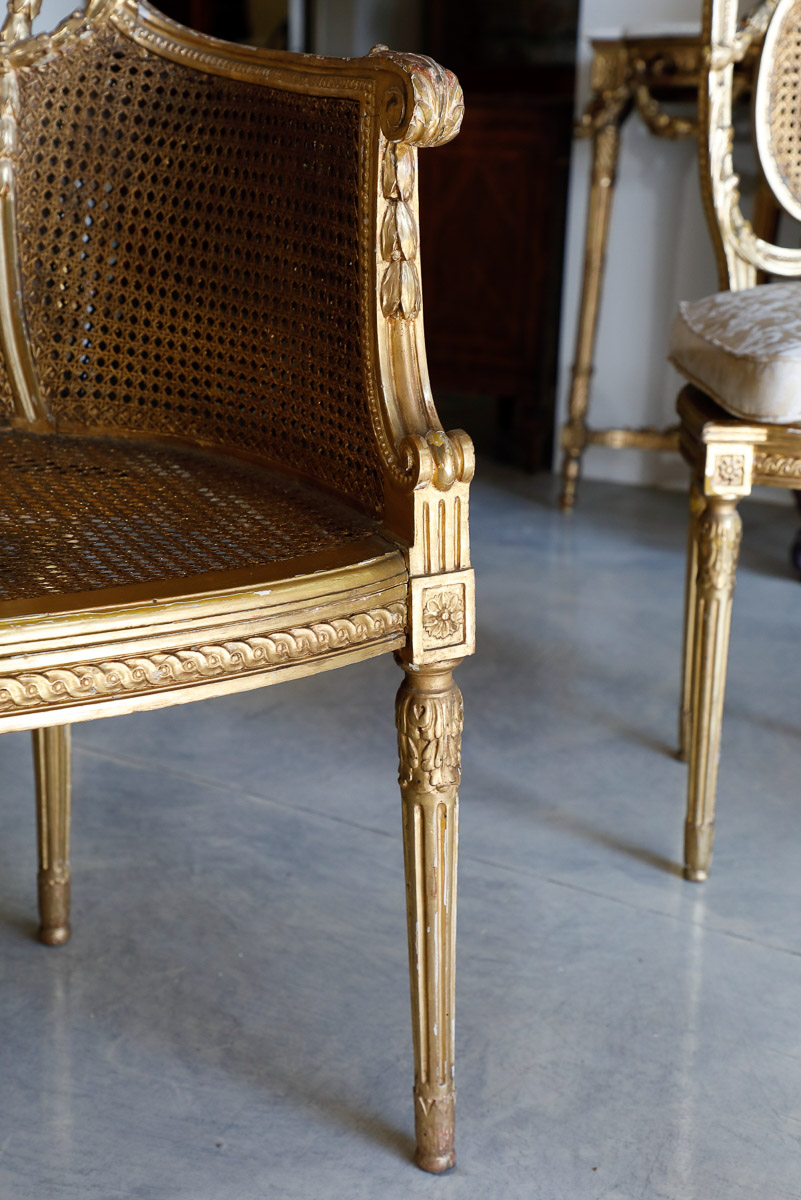 Crescent console, Louis XVI - Consoles Crescent console, Louis XVI - Consoles