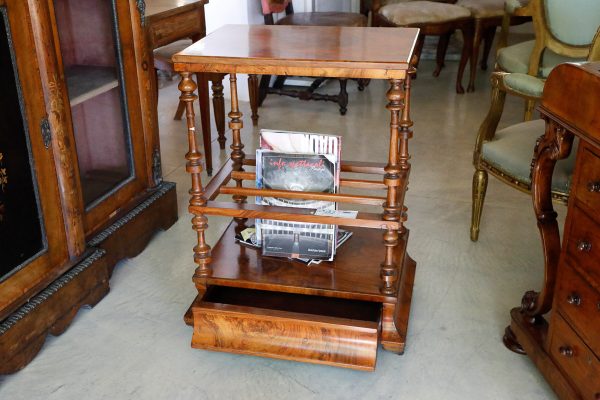 Grande libreria inglese in mogano e piuma - Librerie