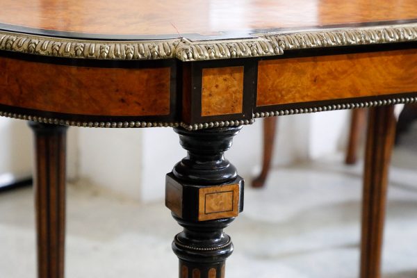 Grande libreria inglese in mogano e piuma - Librerie