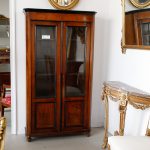 Large English bookcase in mahogany and feather - Bookcases Large English bookcase in mahogany and feather - Bookcases
