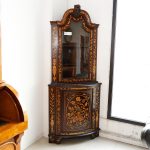 Double body corner cupboard in mahogany, Scandinavian origin, Biedermeier - Corner cupboards