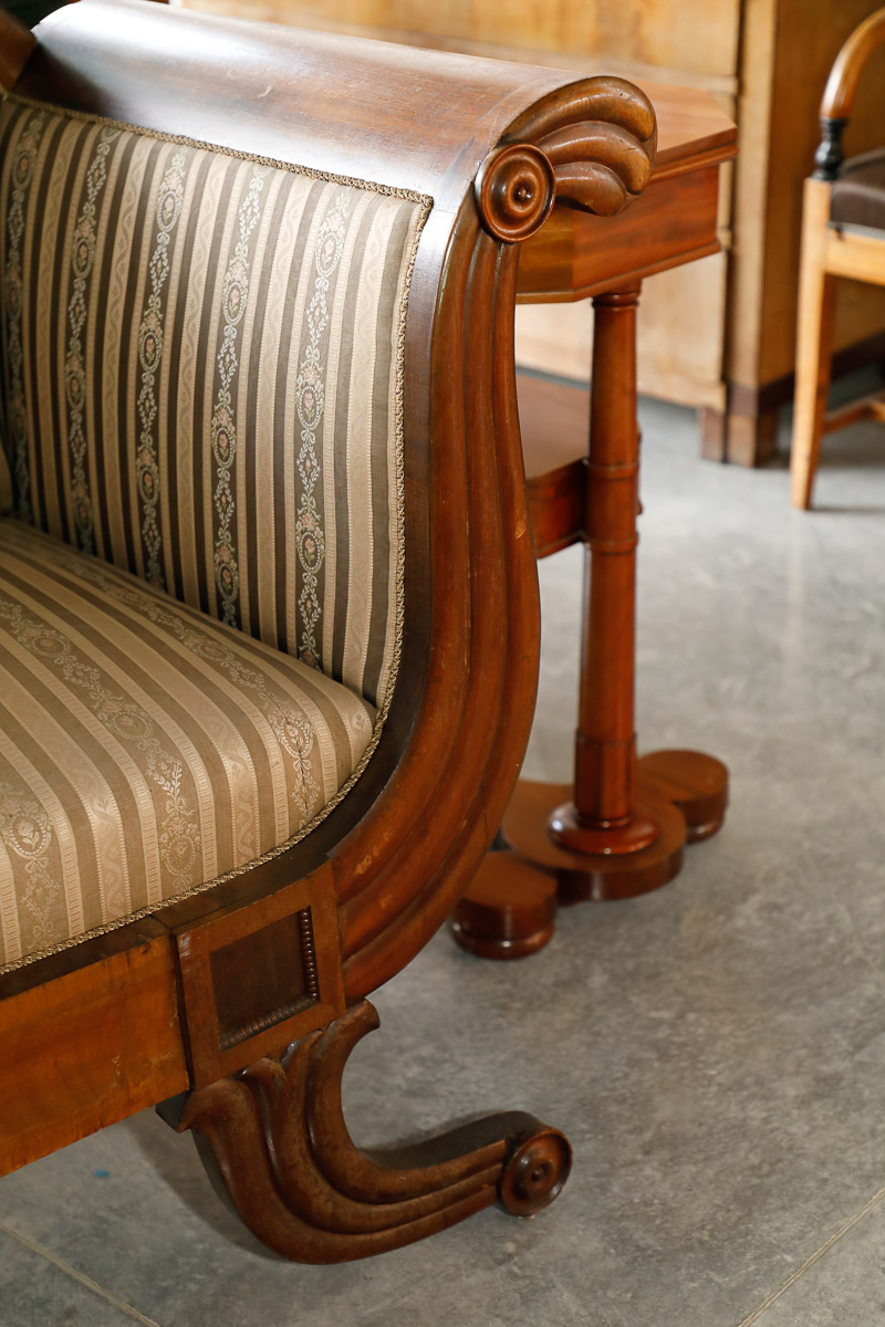Sofa in mahogany, Scandinavian origin, Biedermeier - Sofas Sofa in mahogany, Scandinavian origin, Biedermeier - Sofas