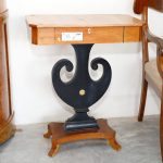 Trumeau in rovere, Paesi Scandinavi, Biedermeier - Secretaire e Ribalte, Tavoli e Scrittoi