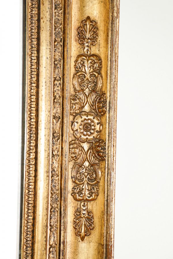 Specchiera ottagonale in legno dorato, 800 - Specchiere