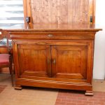 Server in ebonized wood with inlays, England - Sideboards