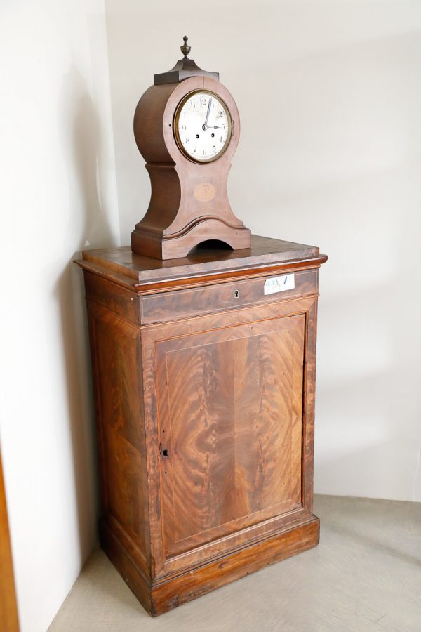 Credenzino in piuma di mogano, Biedermeier - Credenze
