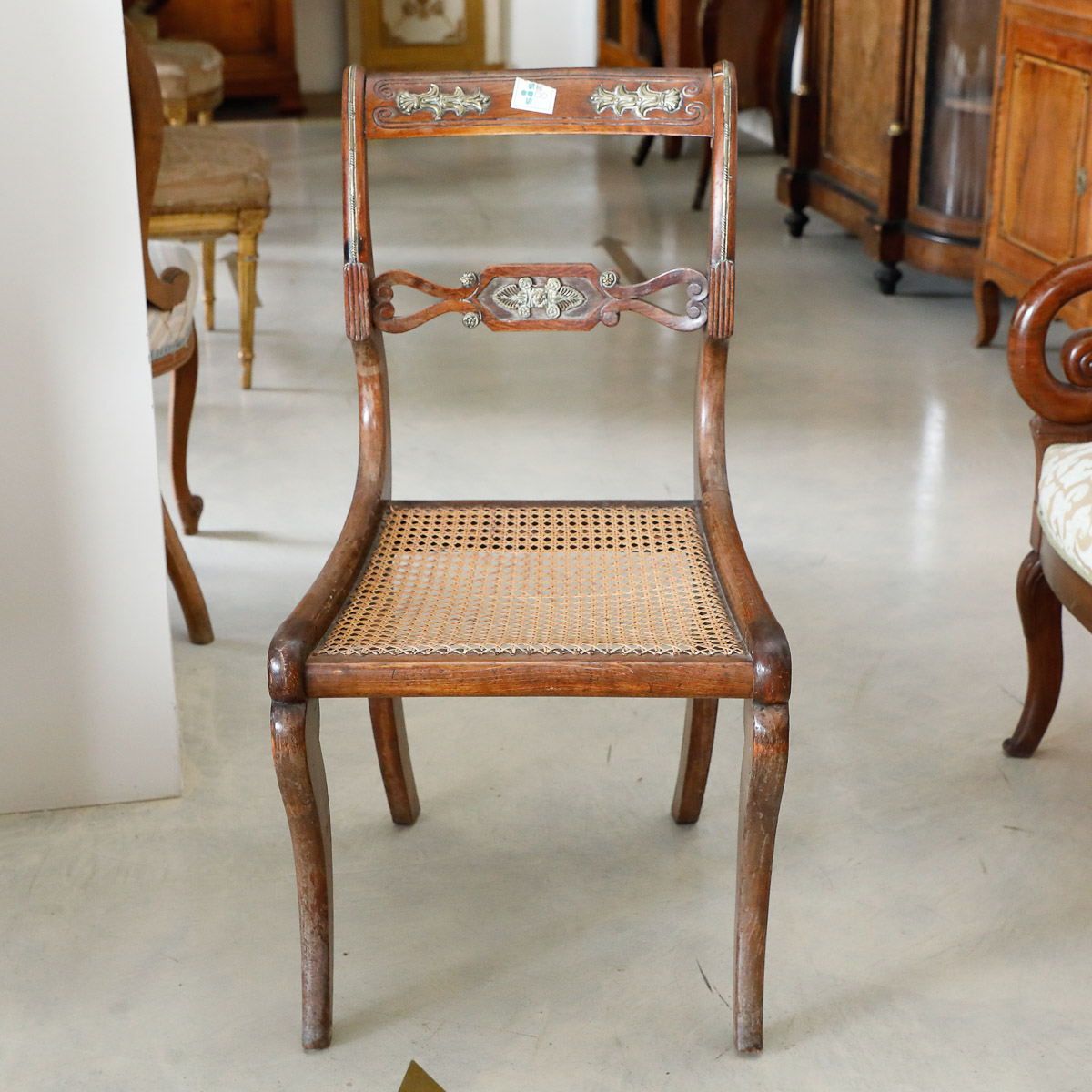 Chairs in walnut with Vienna Straw, Biedermeier - Chairs and Armchairs Chairs in walnut with Vienna Straw, Biedermeier - Chairs and Armchairs