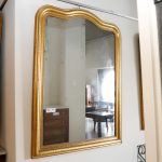 Toilet mirror in walnut, Empire period - Wall Mirrors