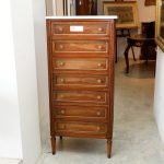 5-drawer dresser with serpentine drawers, Scandinavian origin, 19th century - Commodes