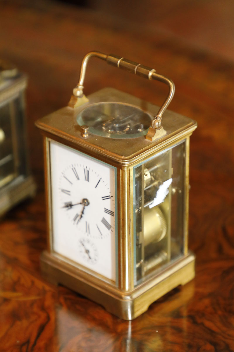 Carriage clocks with repeater and with alarm, 19th century - Furniture accessories Carriage clocks with repeater and with alarm, 19th century - Furniture accessories