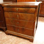 Small domed commode with 4 drawers, 19th century - Commodes Small domed commode with 4 drawers, 19th century - Commodes