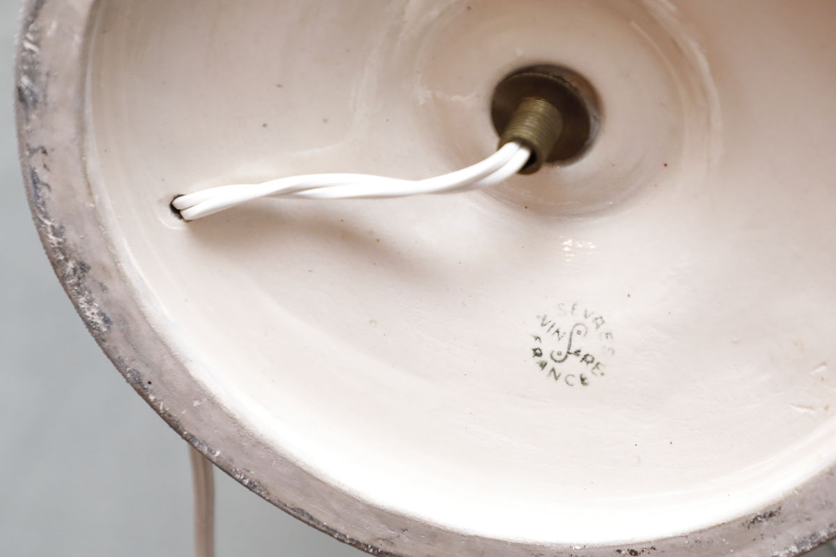 Coppia lampade da appoggio Sevres, Francia 900 - Complementi d'arredo Coppia lampade da appoggio Sevres, Francia 900 - Complementi d'arredo