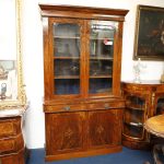 Large bookcase with 6 doors, English origin, 19th century - Bookcases