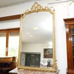 Wall mirror with central polished glass, France, 19th century - Wall Mirrors Wall mirror with central polished glass, France, 19th century - Wall Mirrors