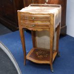 Bedside tables in bois de rose, with threaded drawers, France - Bedside tables Bedside tables in bois de rose, with threaded drawers, France - Bedside tables