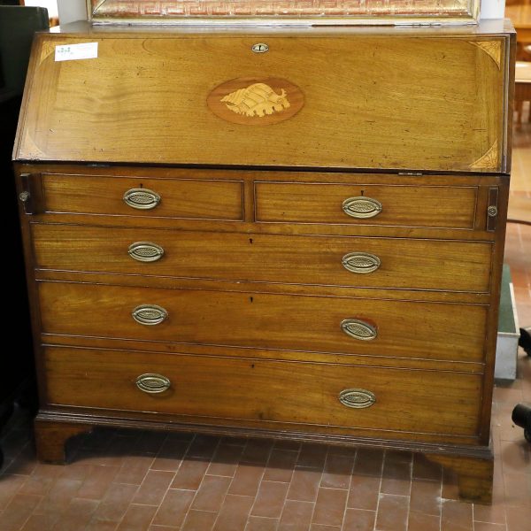 Flap chest in mahogany, England, Victorian era - Secretaires and Flap Chests