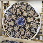 Marble top on white base, square - Furniture accessories, Tables and Desks Marble top on white base, square - Furniture accessories, Tables and Desks