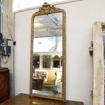 Gilded wall mirror with coping with birds - Wall Mirrors Gilded wall mirror with coping with birds - Wall Mirrors