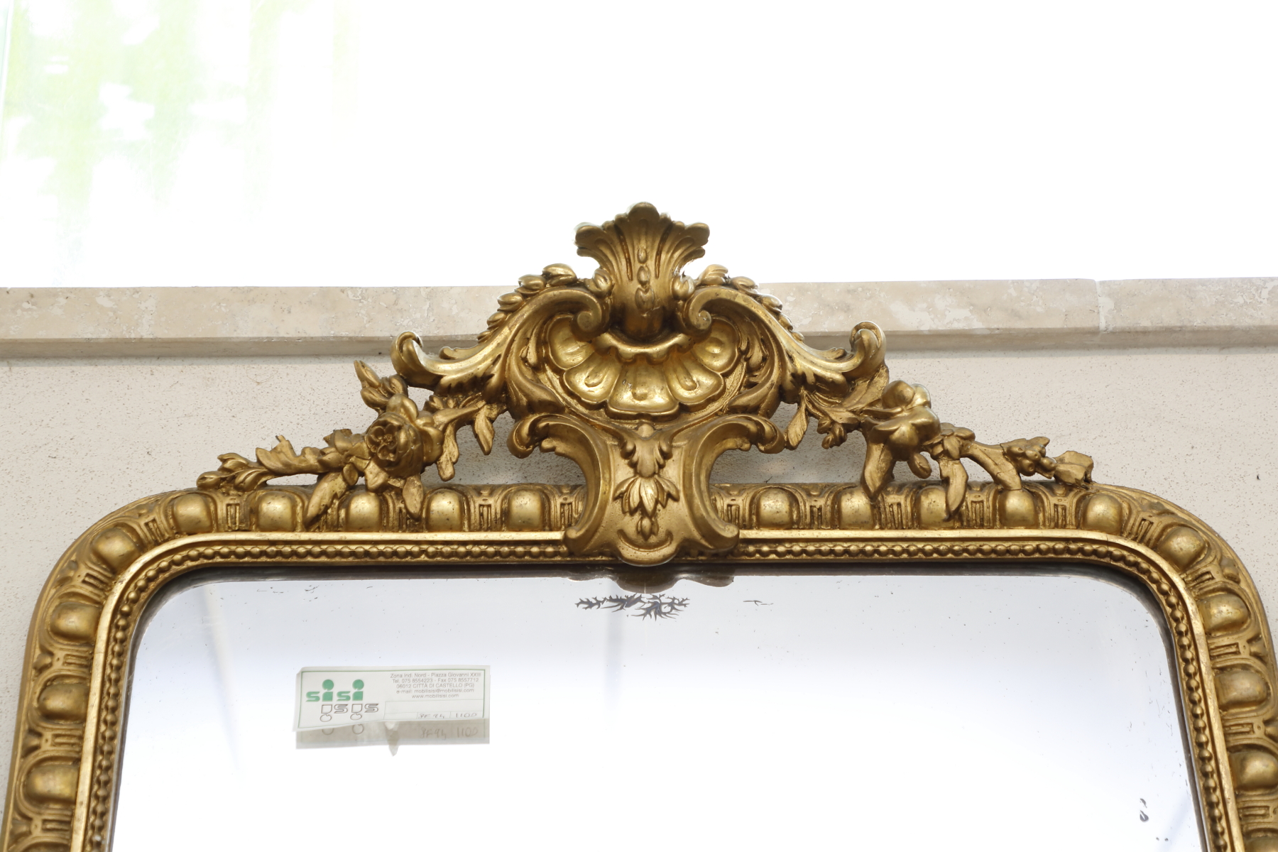 Wall mirror in gilded wood - Wall Mirrors Wall mirror in gilded wood - Wall Mirrors