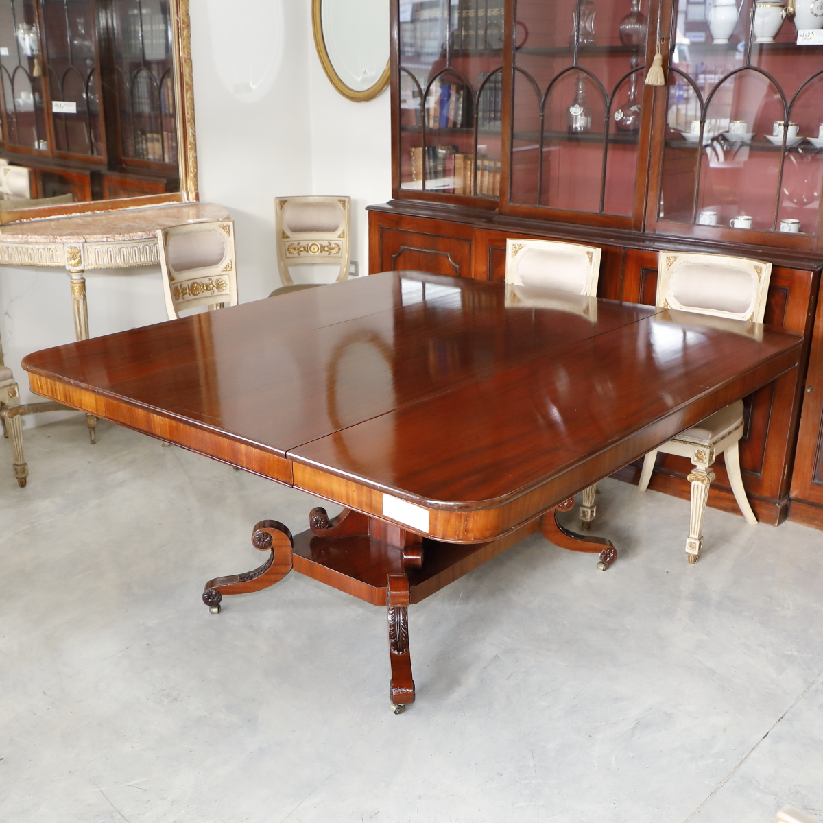 Tavolo Biedermaier allungabile - Tavoli e Scrittoi Tavolo Biedermaier allungabile - Tavoli e Scrittoi