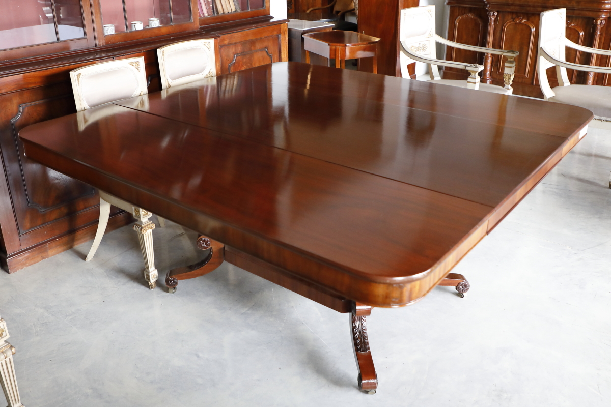 Tavolo Biedermaier allungabile - Tavoli e Scrittoi Tavolo Biedermaier allungabile - Tavoli e Scrittoi