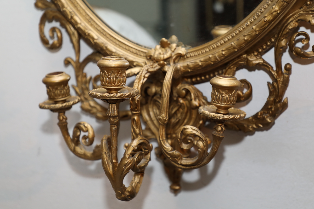 Specchiera in legno dorato - Specchiere Specchiera in legno dorato - Specchiere