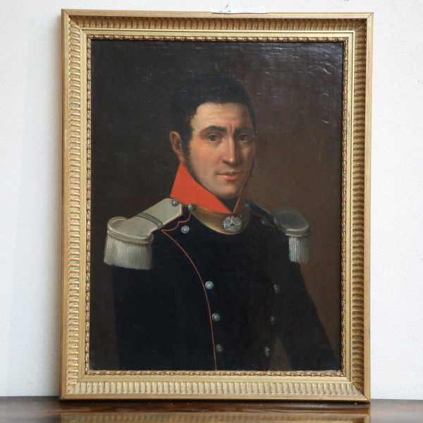 Quadro raffigurante personaggio in divisa - Complementi d'arredo