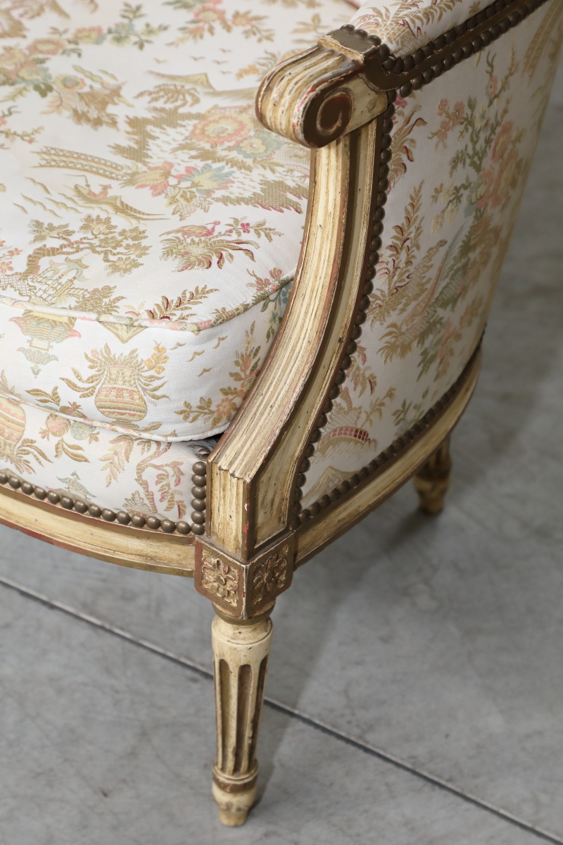 Pair of lacquered small armchairs - Chairs and Armchairs Pair of lacquered small armchairs - Chairs and Armchairs