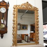 Oval wall mirror in gilded wood - Wall Mirrors Oval wall mirror in gilded wood - Wall Mirrors