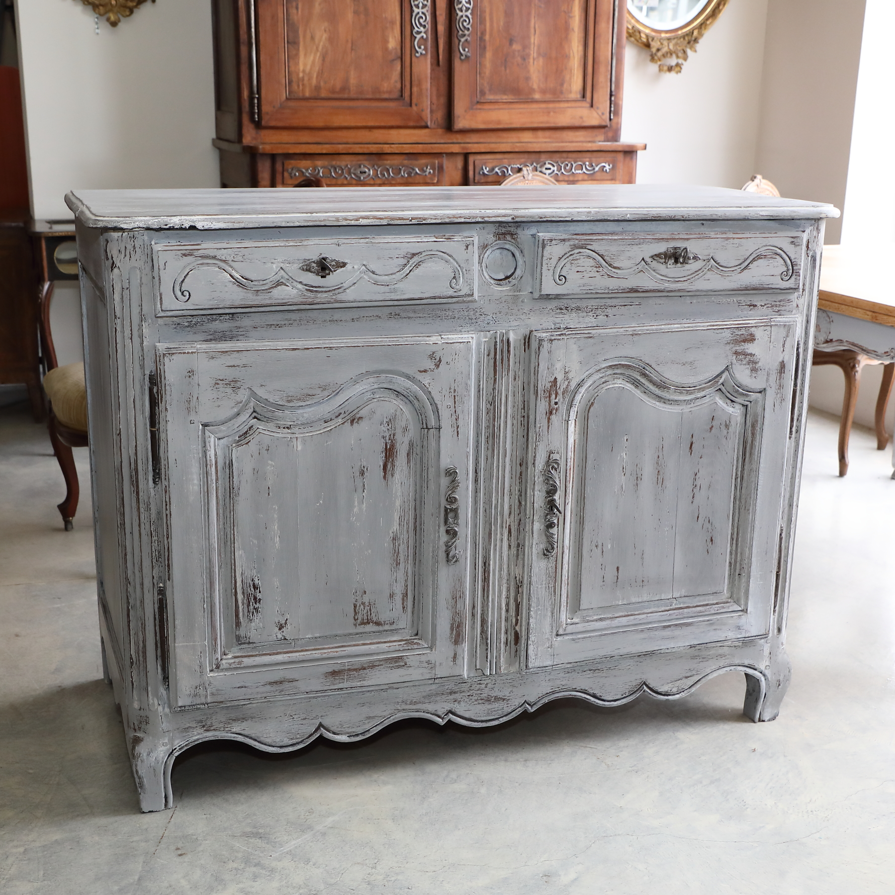 Lacquered sideboard with two doors and two drawers - Sideboards Lacquered sideboard with two doors and two drawers - Sideboards