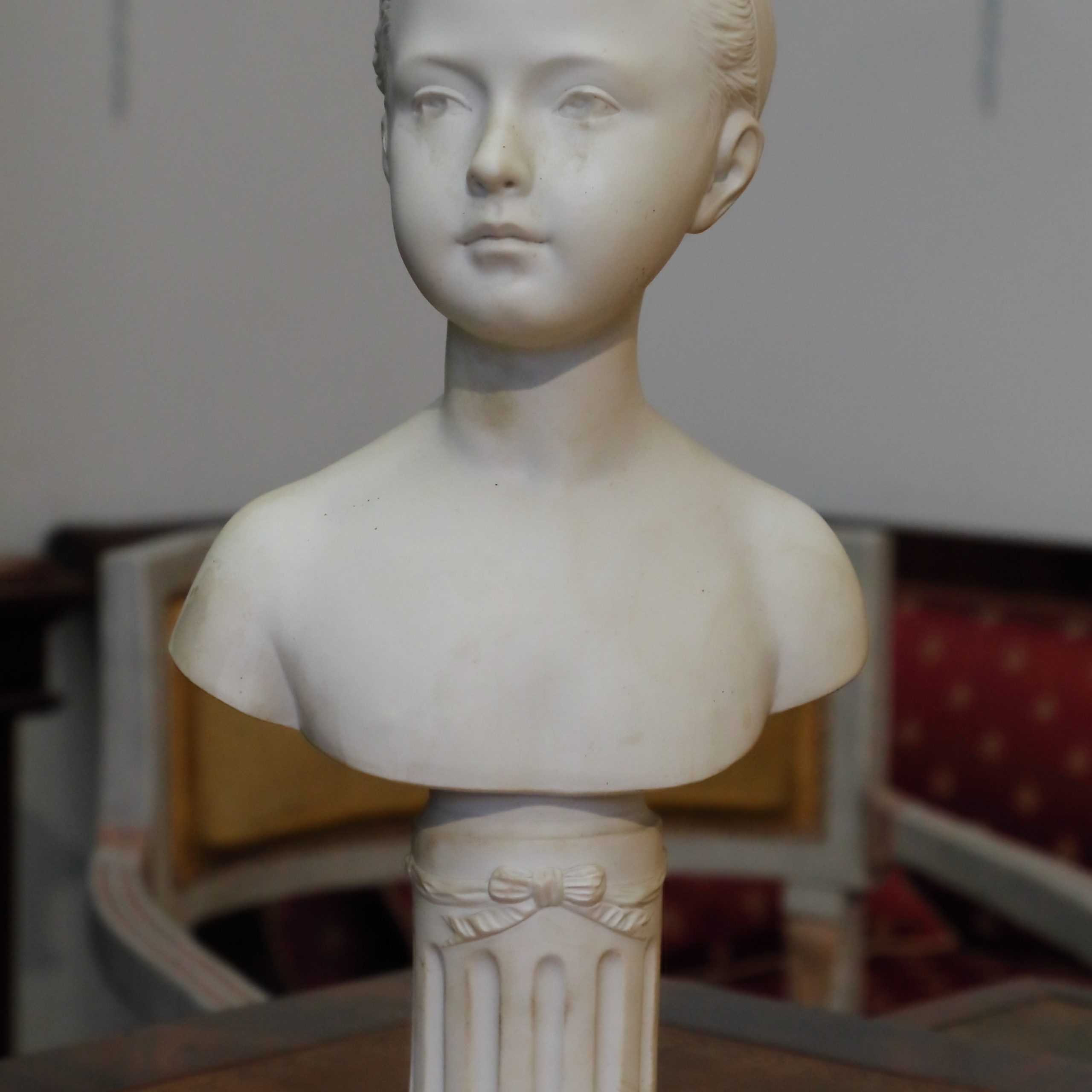 Piccolo Busto femminile in Bisquit - Complementi d'arredo Piccolo Busto femminile in Bisquit - Complementi d'arredo