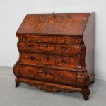 Lacquered flap chest, late 18th century - Secretaires and Flap Chests