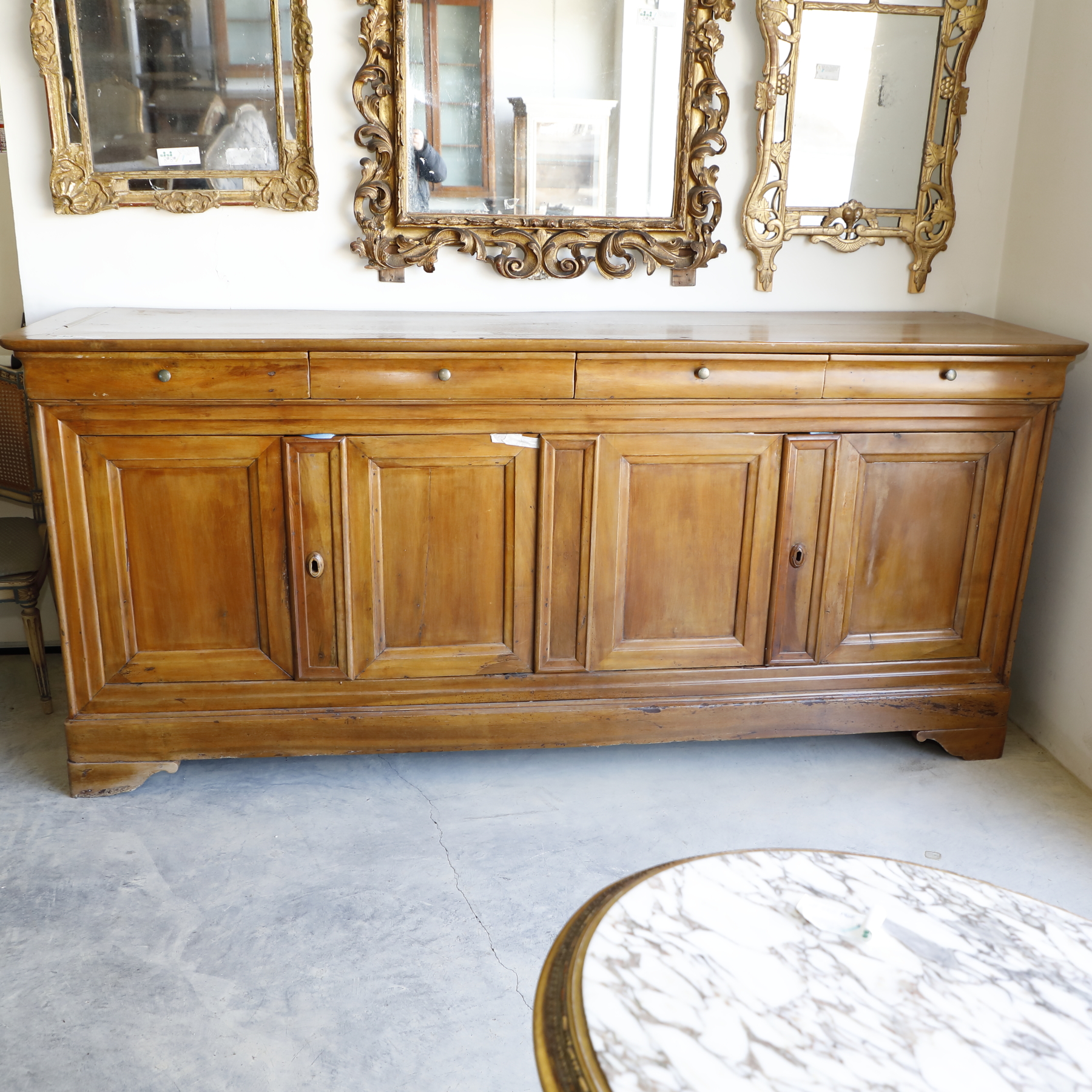 Credenza impero in noce a due ante - Credenze Credenza impero in noce a due ante - Credenze
