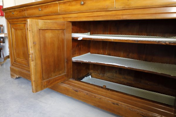 Credenza italiana a 4 ante in noce - Credenze