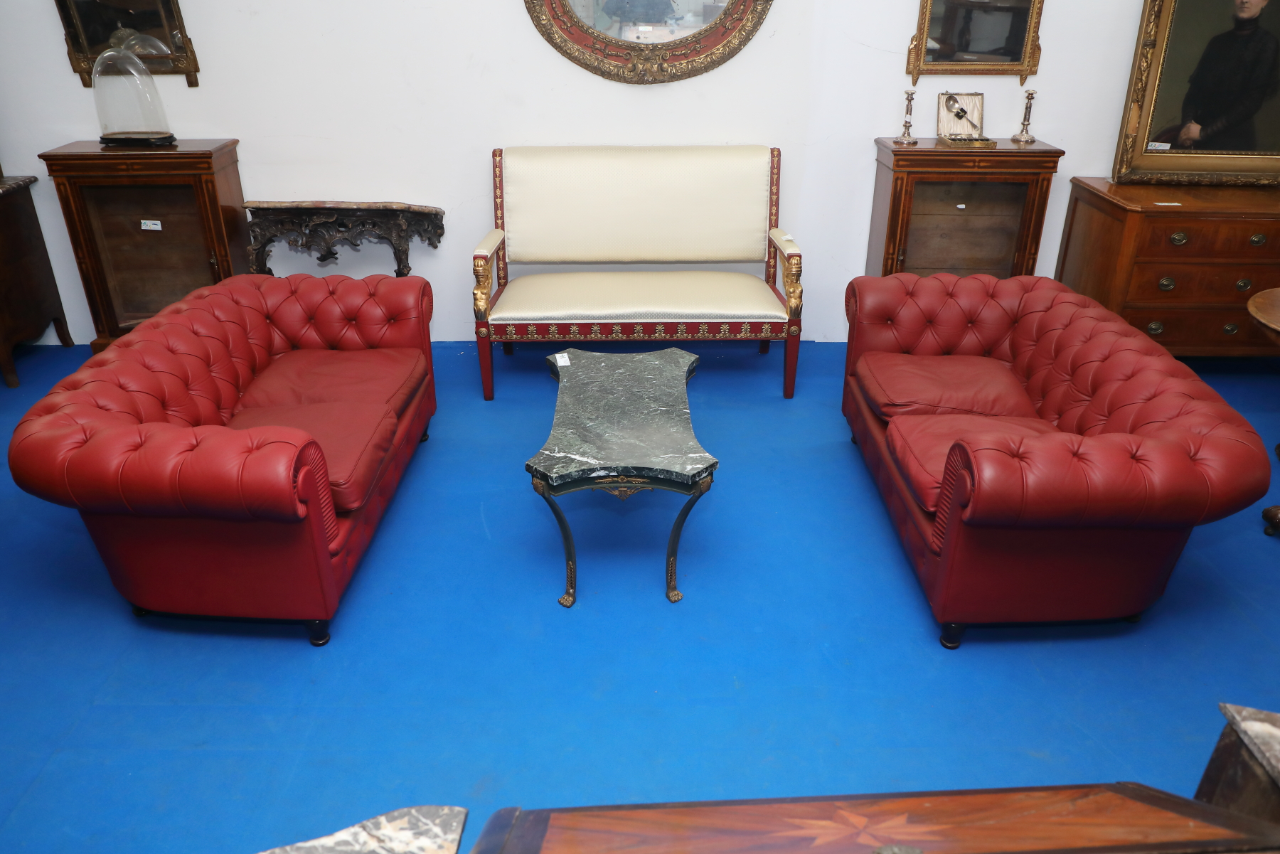 Coppia divani in pelle FRAU vintage - Divani Coppia divani in pelle FRAU vintage - Divani