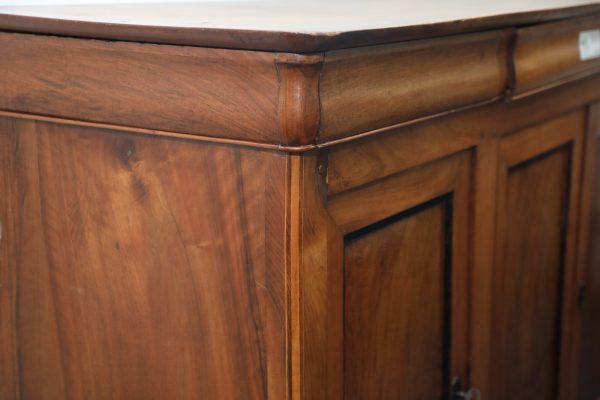 Credenza cappuccina in noce a 4 sportelli origine italiana - Credenze