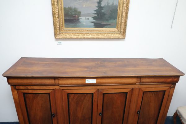Credenza cappuccina in noce a 4 sportelli origine italiana - Credenze