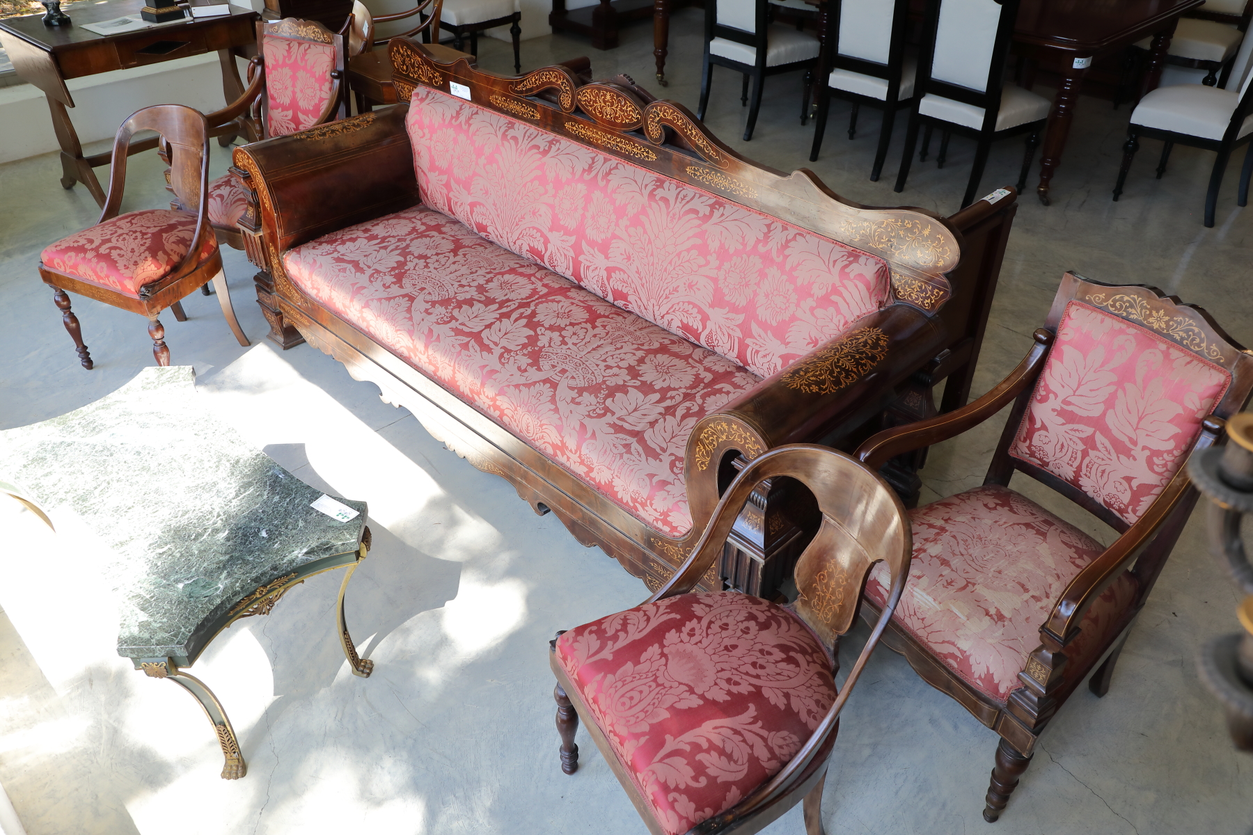 Bergere in legno dorato Origine Francese Epoca NapoleoneIII - Sedie e Poltrone Bergere in legno dorato Origine Francese Epoca NapoleoneIII - Sedie e Poltrone