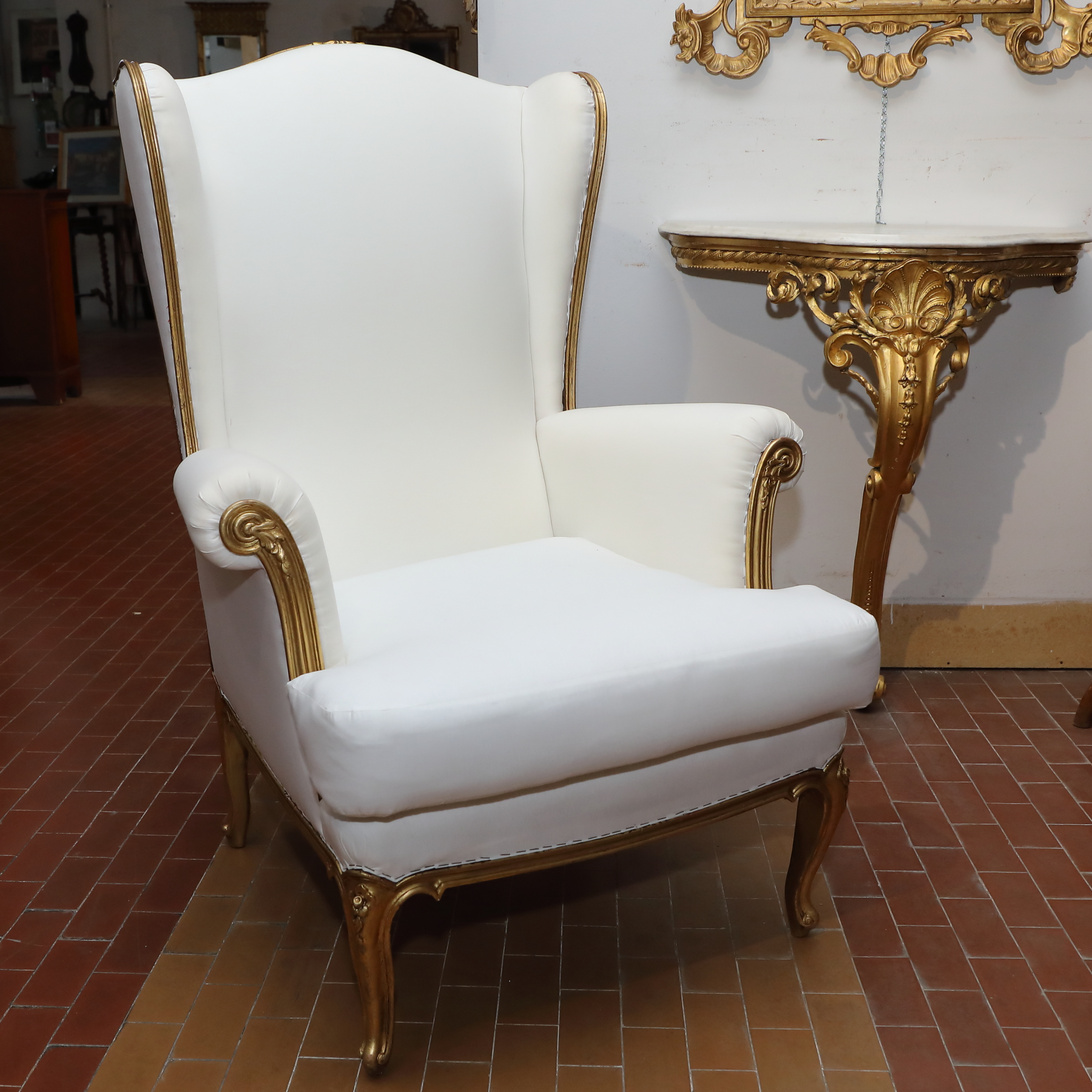 Divano Chesterfield a due posti in pelle marrone - Divani Divano Chesterfield a due posti in pelle marrone - Divani